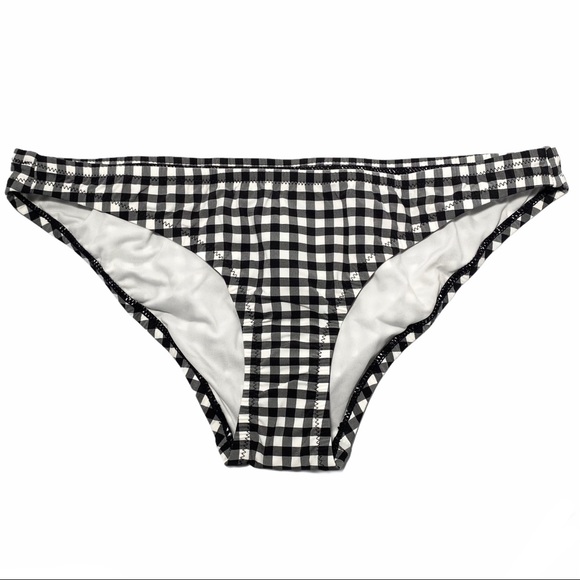 J. Crew Bikini Bottom M L Lowrider Gingham - Picture 4 of 14
